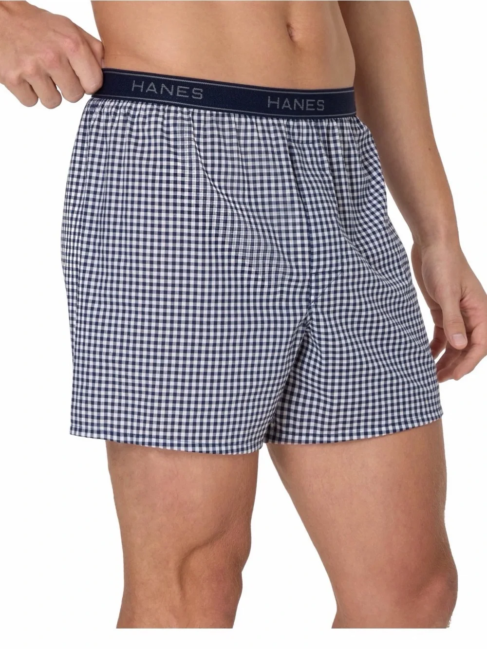💜Hanes Men's Underwear Boxers 6-Pack, Cotton Stretch, Size: Small (28-30)